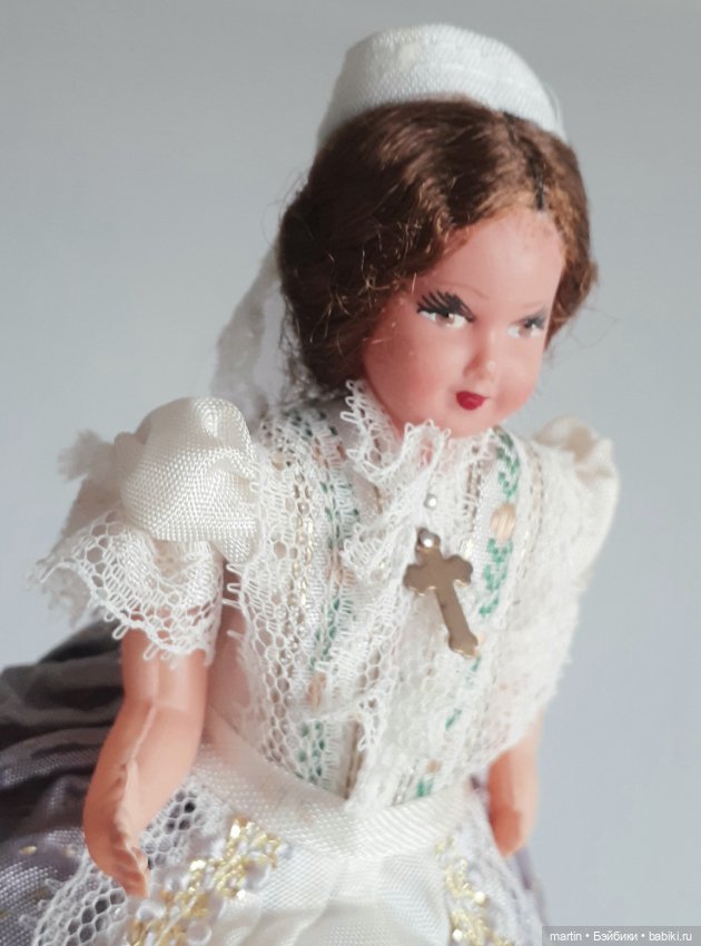 Кукла Petitcollin.Франция.Целлулоид (фото 7)