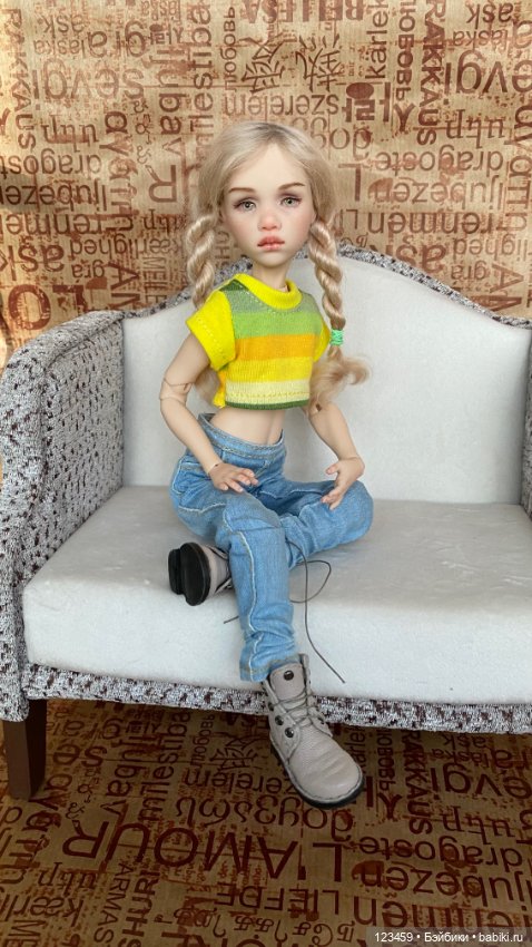 Диван для кукол — Кукольная мебель (фото 6)