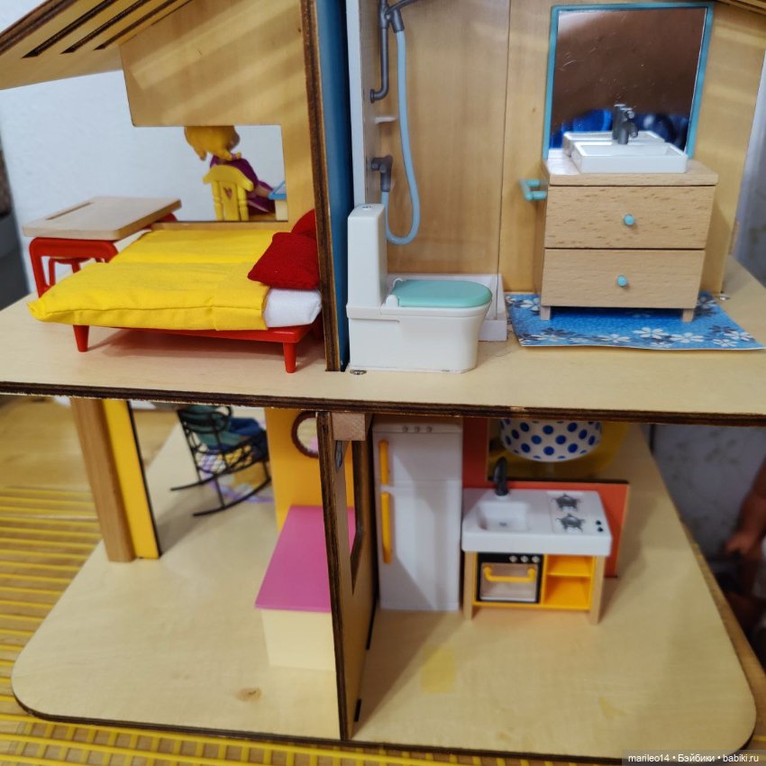 Кукольный дом от французской компании Djесо (фото 8)