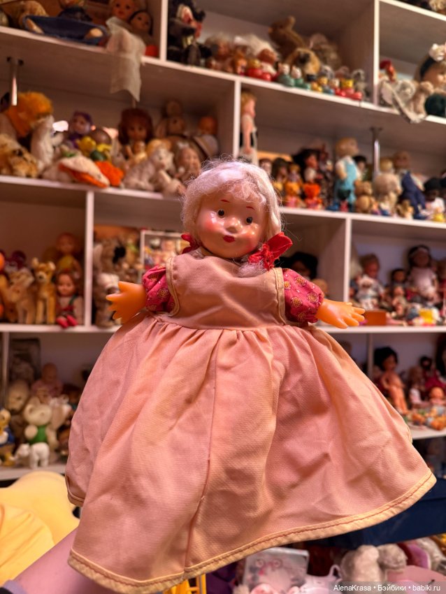 Кукла опилочная на руку чайница