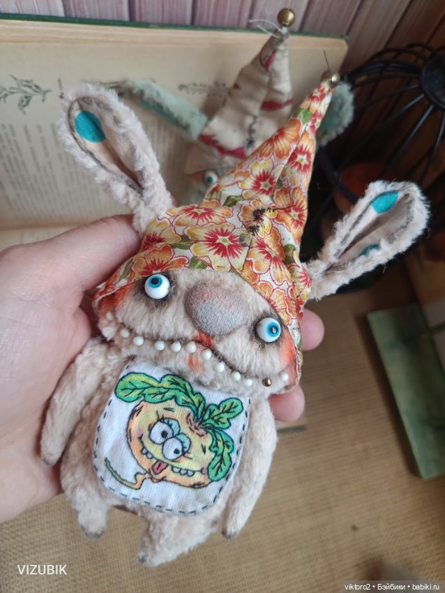 Зайцы-гномушки — Авторские игрушки (фото 5)