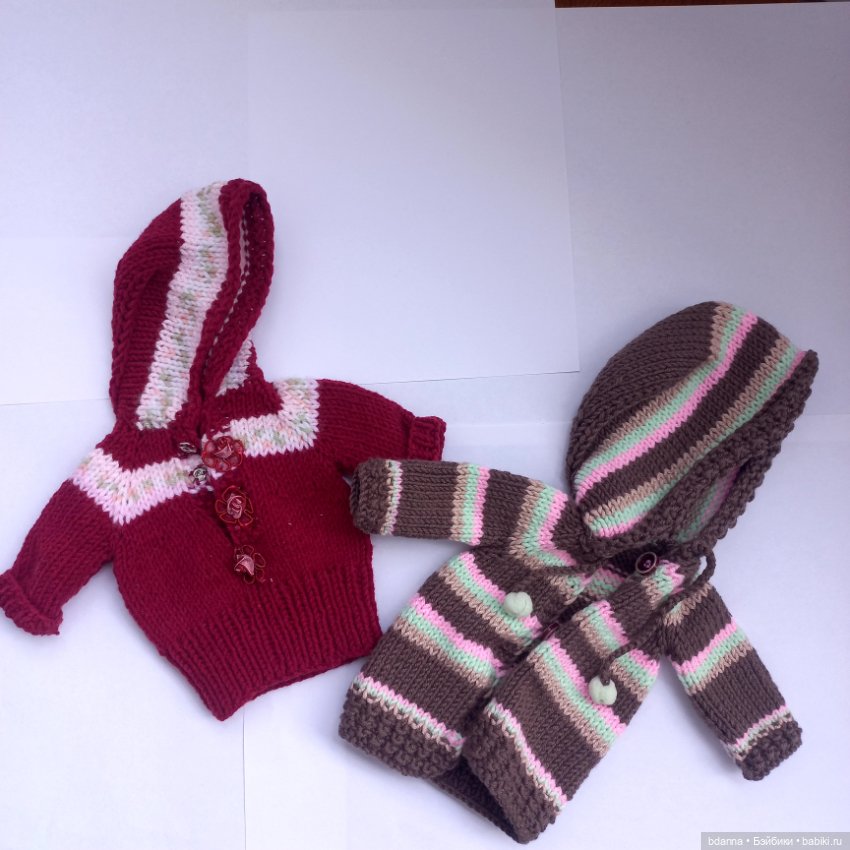 Вязанная одежда для кукол (фото 3)