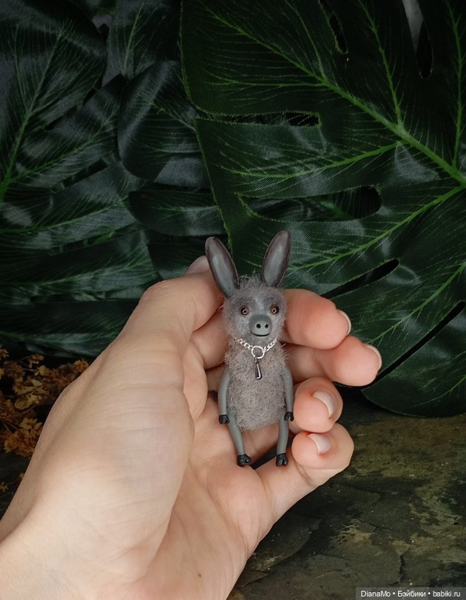 Ослик — Авторские игрушки (фото 4)