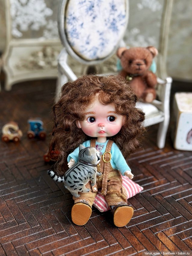 Куколка ob11 — Авторские куклы (фото 6)