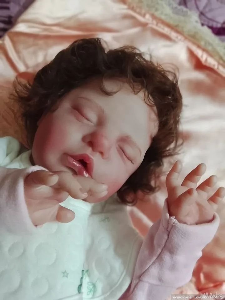 Кукла игровой реборн, по мотивам молда Ruby от Cassie Braсe,53 см (фото 5)