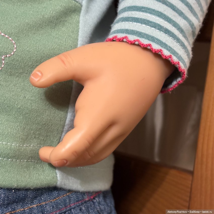 Коллекционная виниловая кукла от Gerlinde Feser (фото 6)