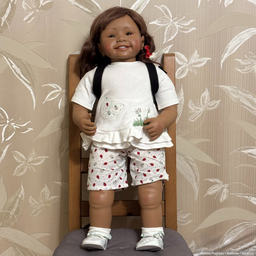 Коллекционная кукла от Brigitte Leman