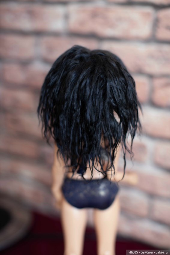 Продам паричок из козочки на шкурке для минифи (minifee), DIM doll, Doll Chateau. 16,5-18,0 см (фото 3)