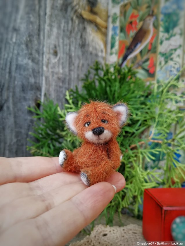 Лис цыплёнок — Авторские игрушки (фото 8)