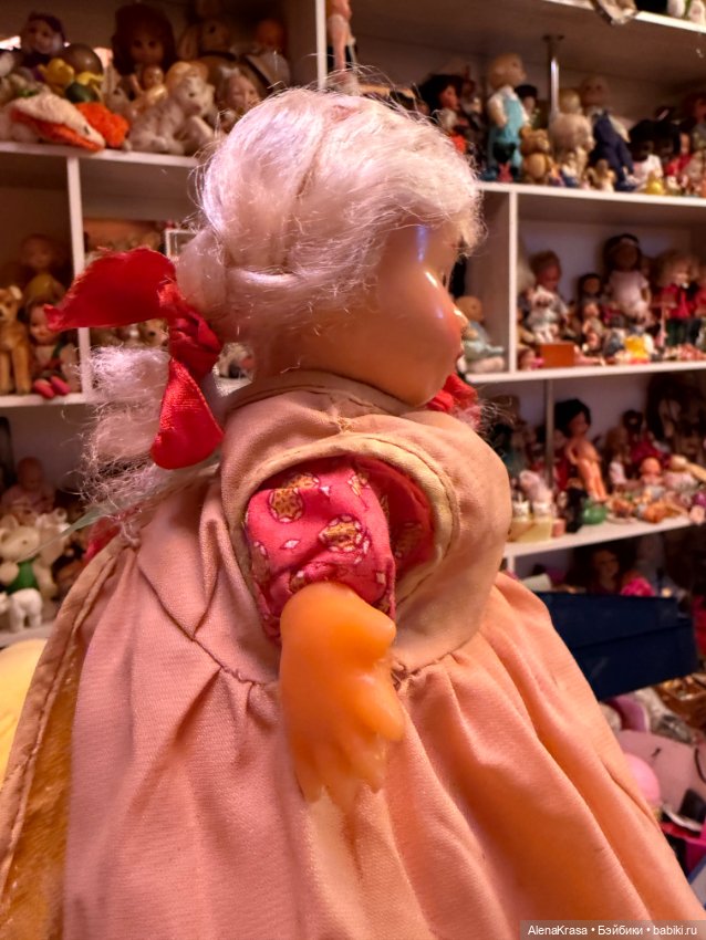 Кукла опилочная на руку чайница (фото 3)