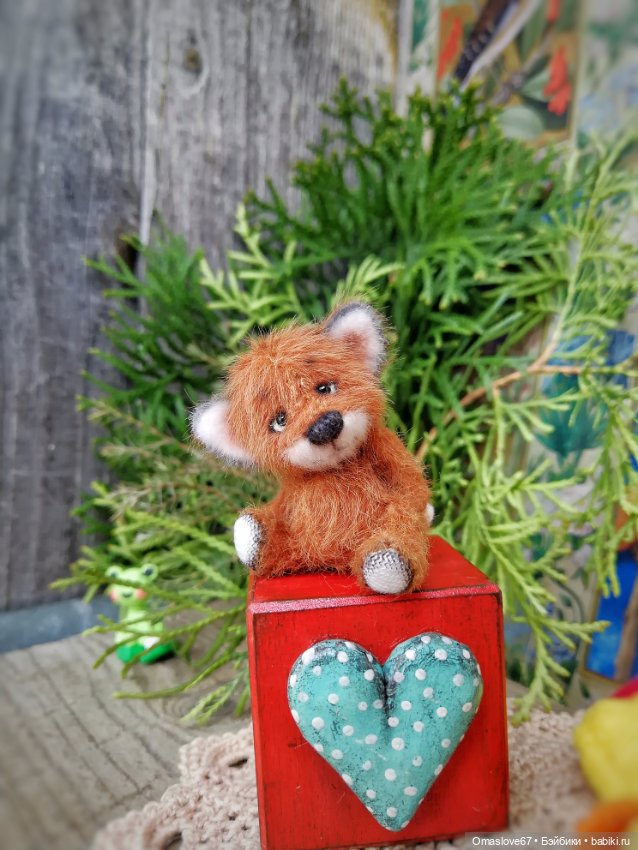 Лис цыплёнок — Авторские игрушки (фото 3)