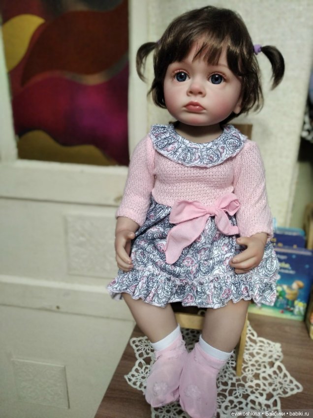 Игровой реборн ООАК по мотивам молда Тутти (фото 6)