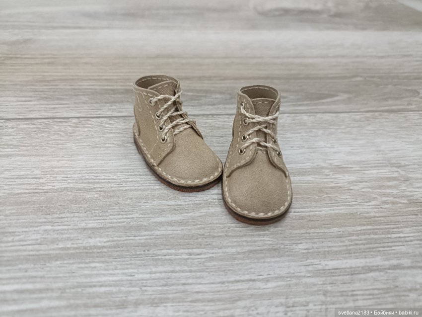 Ботинки для кукол руби ред 31 см. (4,7 х 2,0 см) (фото 2)