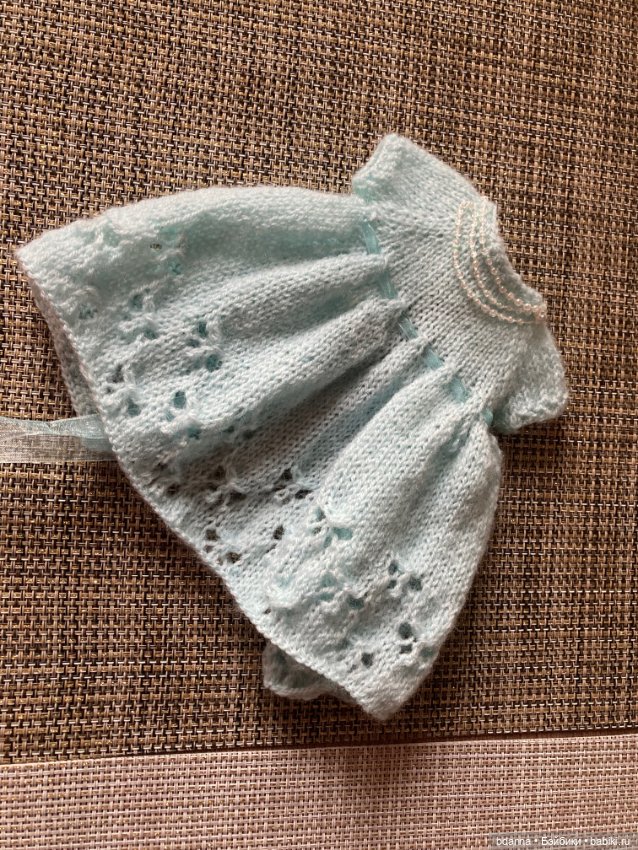 Вязанная одежда для кукол (фото 4)
