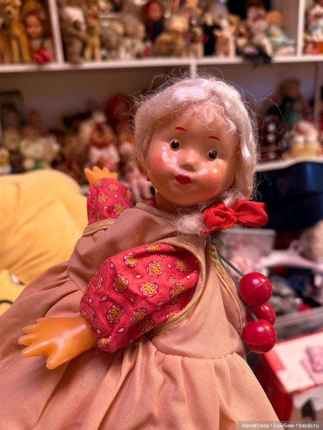 Кукла опилочная на руку чайница (фото 10)