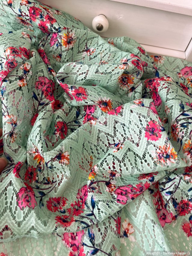 Кружевное полотно — Ткани (фото 5)