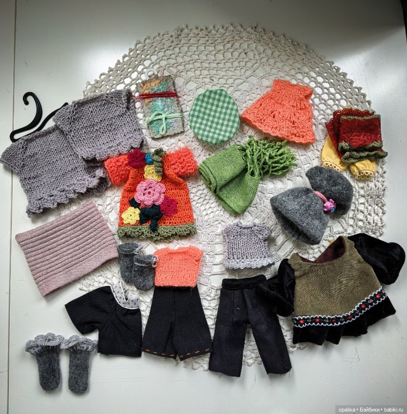 Лот одежды для игры — Одежда для кукол (фото 10)