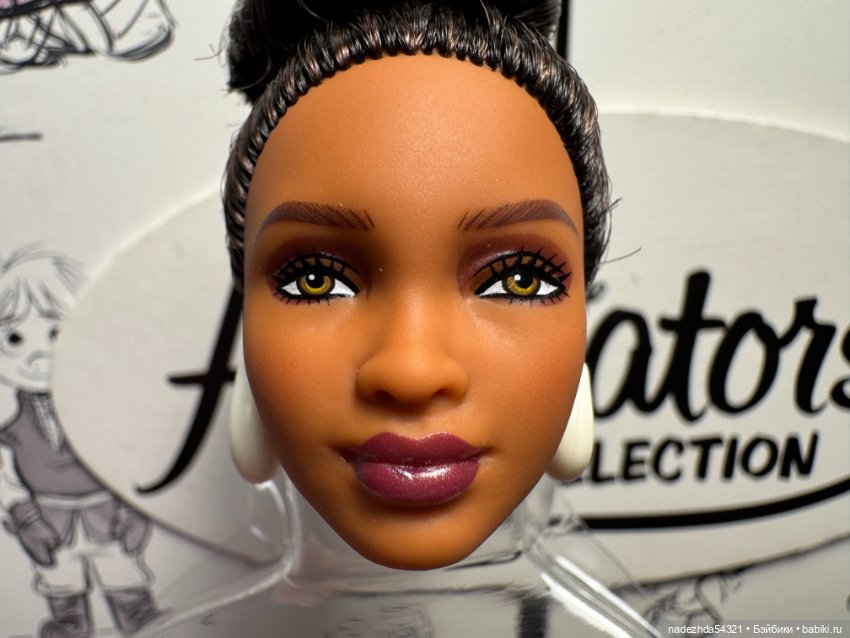 Голова Барби Базовая модель №8 Мбили (фото 5)