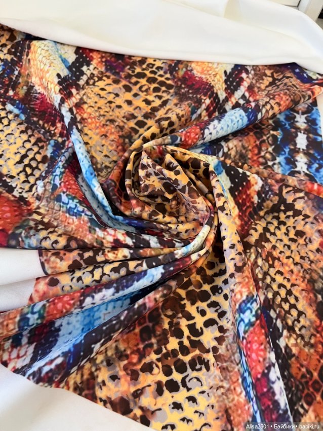 Бифлекс змейка — Ткани