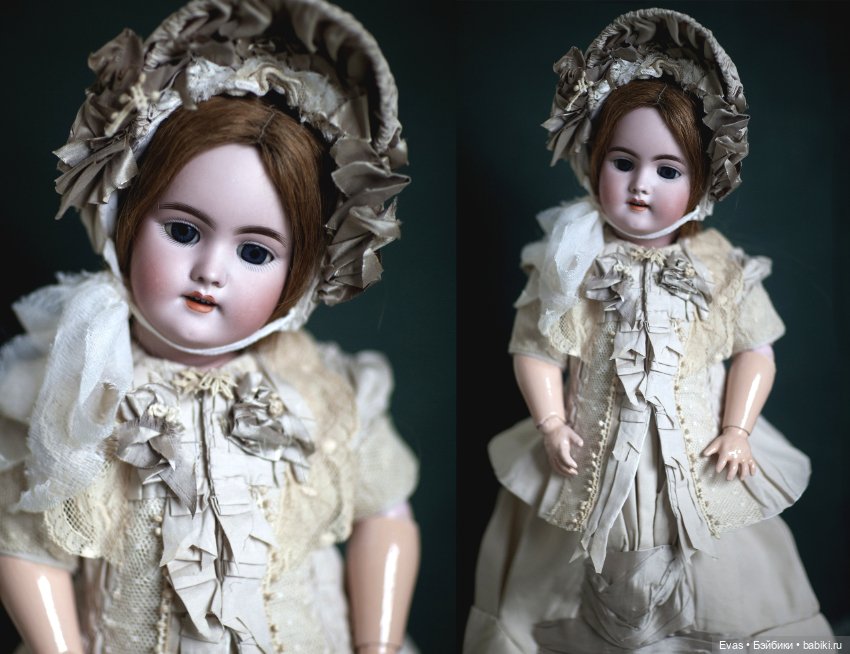 Наряд для антикварной куклы (фото 5)