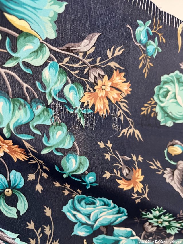 Фрагмент платка — Ткани (фото 5)