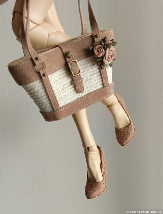 Комплект с розами 🌹 — Обувь для BJD (фото 4)