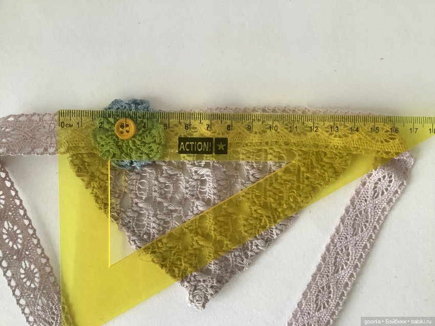 Ажурная косынка — Одежда для BJD (фото 3)