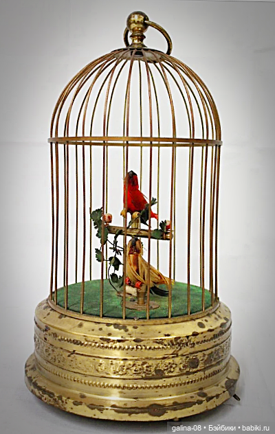 Автоматон Поющие птички — Антикварные игрушки (фото 2)