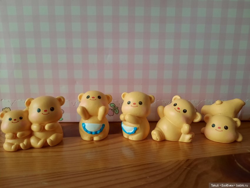 Семейство медведей — Коллекционные фигурки