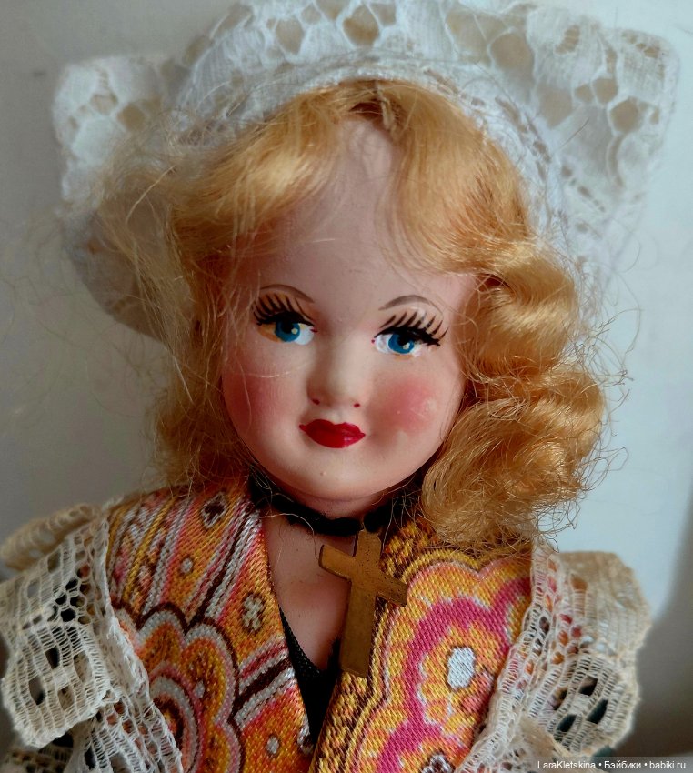 Кукла из целлулоида. Petitcollin. Франция