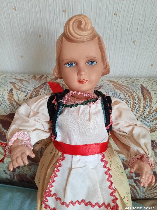 Антикварная куколка Шраерка Агнешка