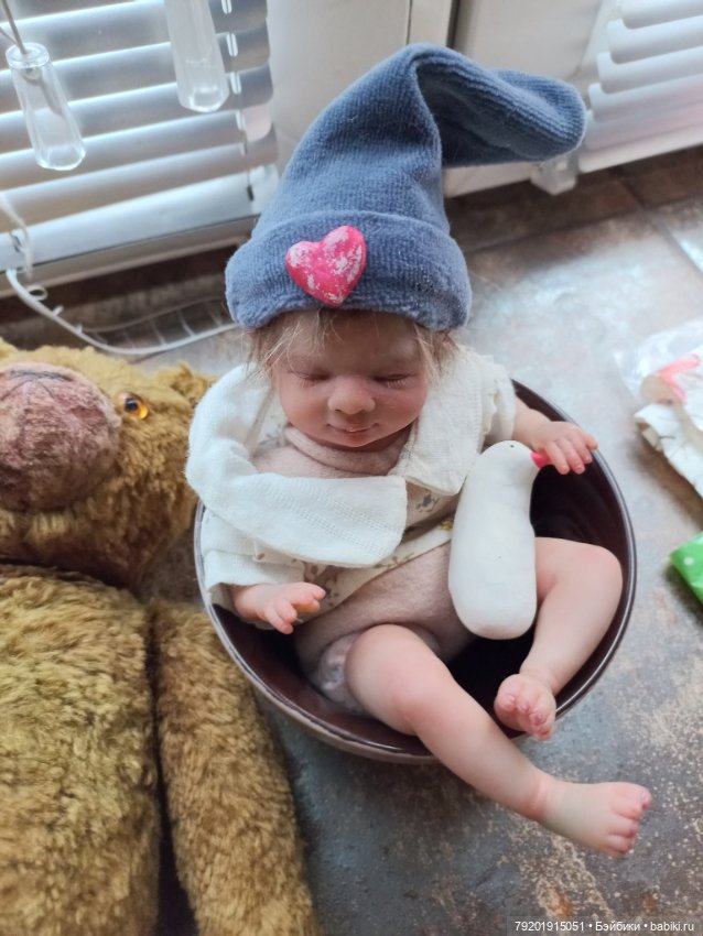 Мини реборн-эльфик Winter (фото 3)