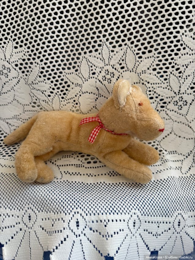 Львенок винтаж Германия — Винтажные куклы и игрушки детства