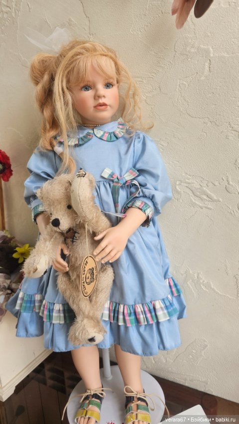 Красавица Shirin от Vera Scholz(Вера Шольц) и (WPM) Walterschauser Puppenmanufaktur (фото 5)