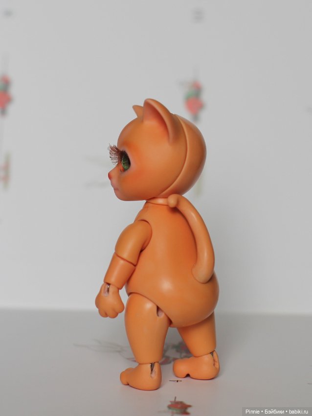 Котик Джейми рыжик — Авторские куклы BJD (фото 4)