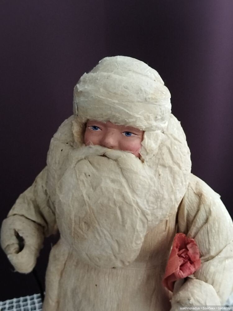 Дед мороз в валенках — Винтажные куклы и игрушки детства (фото 9)