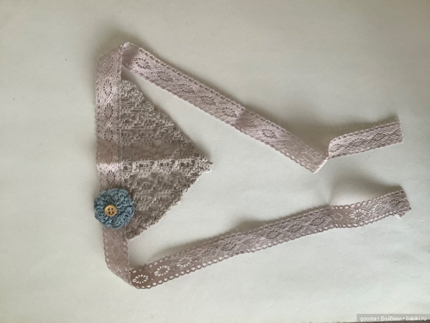 Ажурная косынка — Одежда для BJD (фото 4)