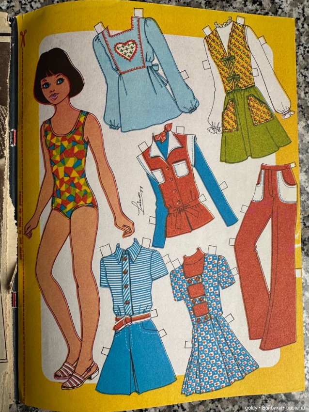 Продам бумажных кукол из кубинского журнала " Mujeres" (фото 8)