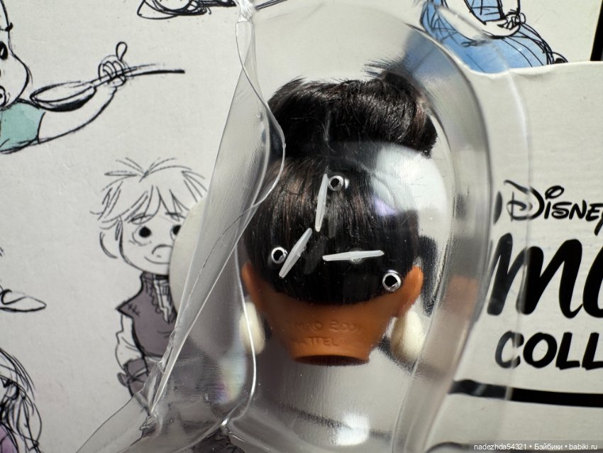 Голова Барби Базовая модель №8 Мбили (фото 6)