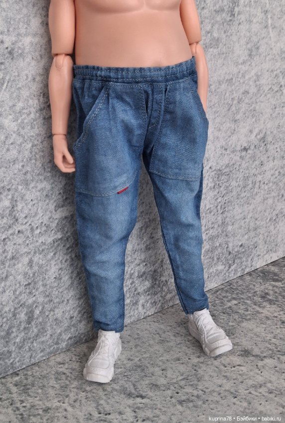 Джинсы на Хагрида — Одежда для кукол