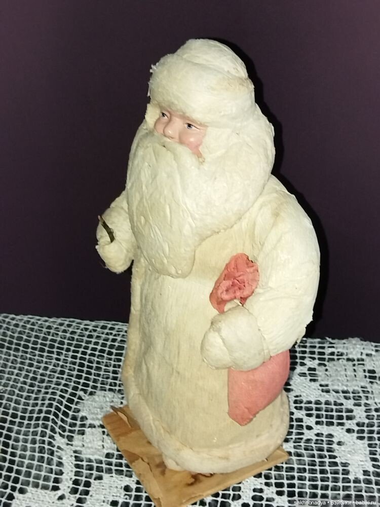 Дед мороз в валенках — Винтажные куклы и игрушки детства (фото 7)