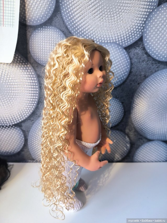Парик Monique 8-9' — Парики и волосы (мохер) для кукол (фото 2)