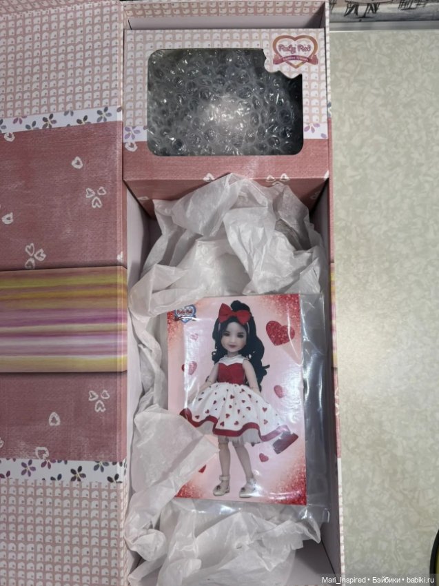 Лимиточка Ханна Руби Ред "Сладкие сердца". Hanna Sweet Hearts Ruby Red Limited Edition (фото 7)