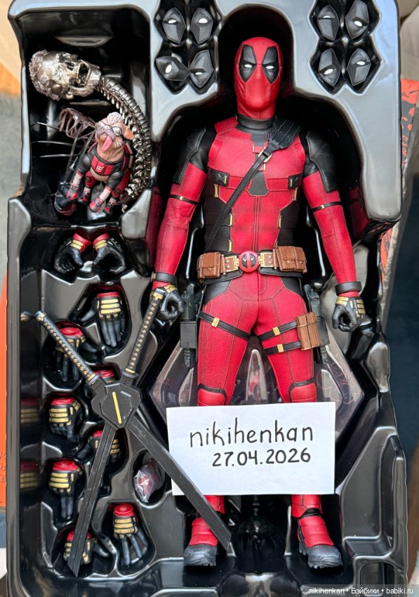 Hot Toys MMS746 782 Deadpool and wolverine 1/6 (фото 4)