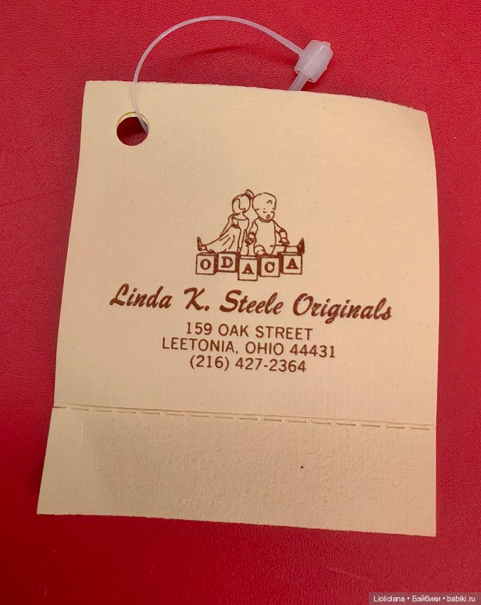 Редкая авторская кукла Мэри от Linda Steele 1987 год