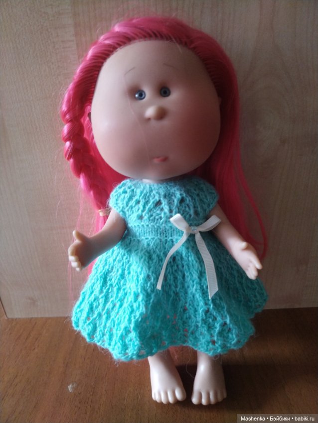 Лот вязаной одежды для кукол Мия Mia Nines D’Onil 30 см, (фото 3)