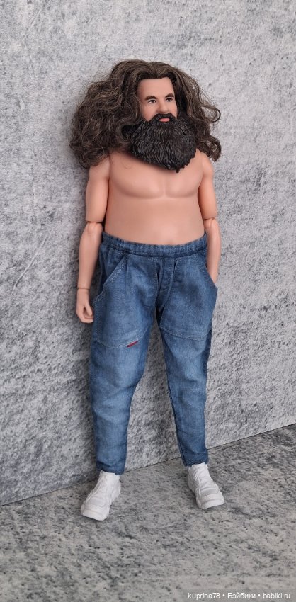 Джинсы на Хагрида — Одежда для кукол (фото 3)