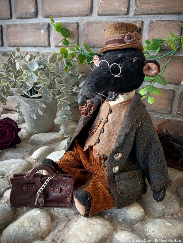 Тедди крыс Виктор — Авторские игрушки