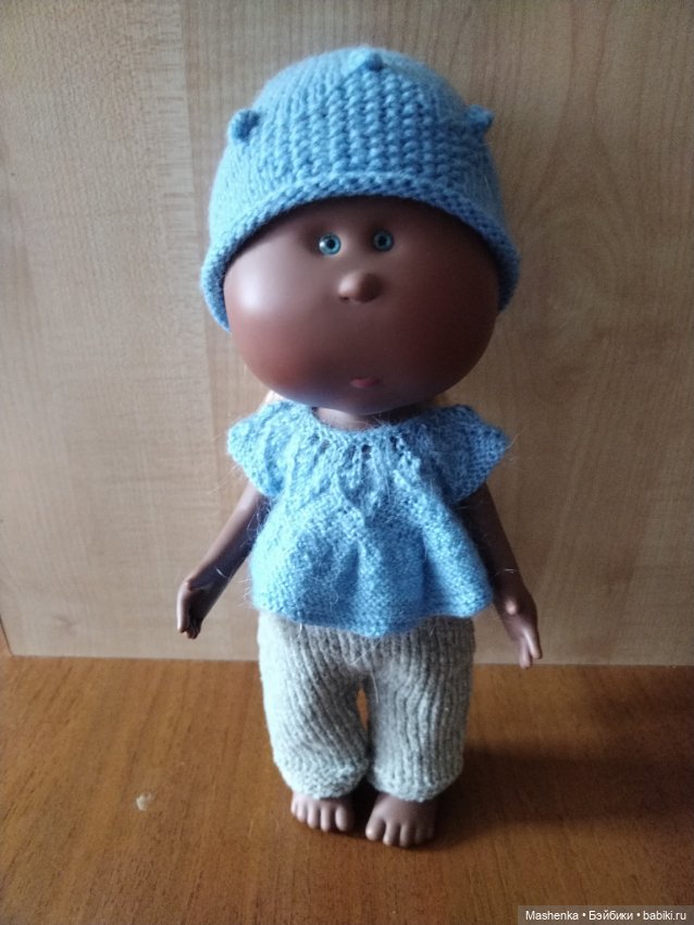 Лот вязаной одежды для кукол Мия Mia Nines D’Onil 30 см, (фото 4)