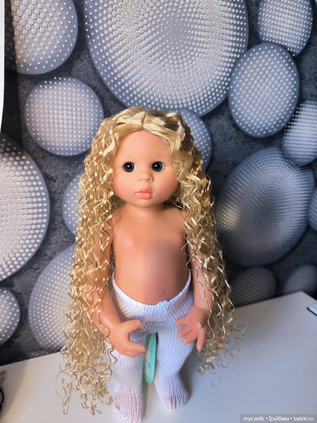 Парик Monique 8-9' — Парики и волосы (мохер) для кукол (фото 6)